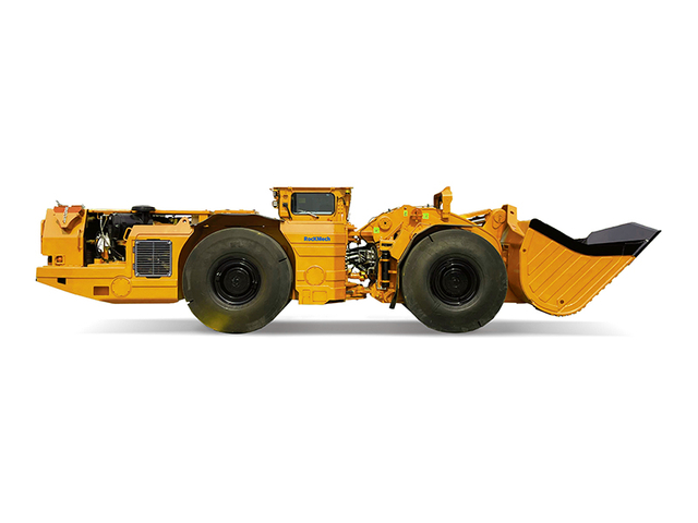 Diesel LHD Underground Loader Articulated Underground Metal Mine Loader