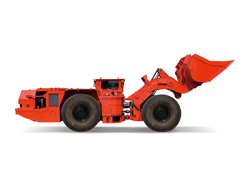 Diesel LHD Underground Loader Articulated Underground Metal Mine Loader